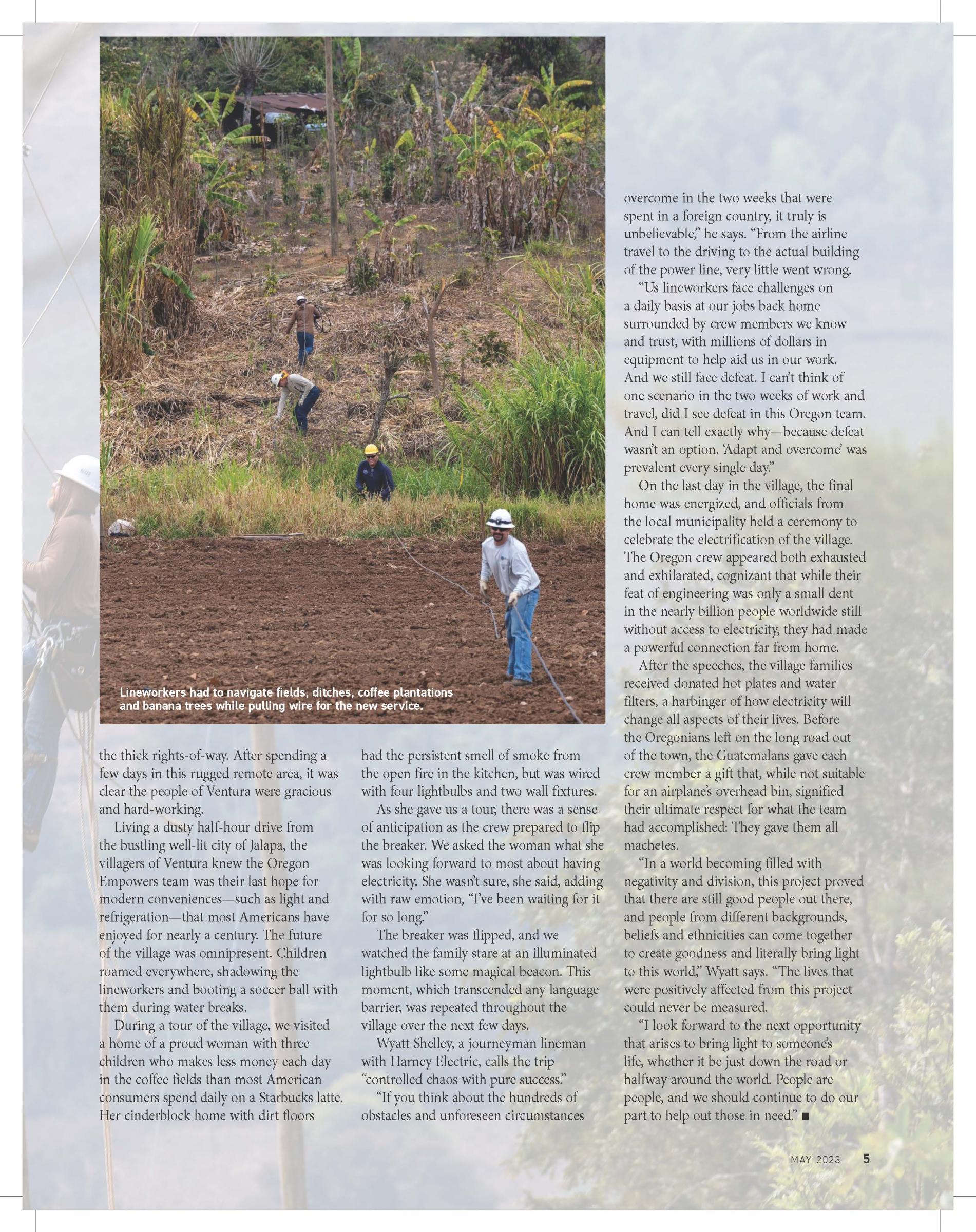 Ruralite May 2023 Harney Electric Cooperative